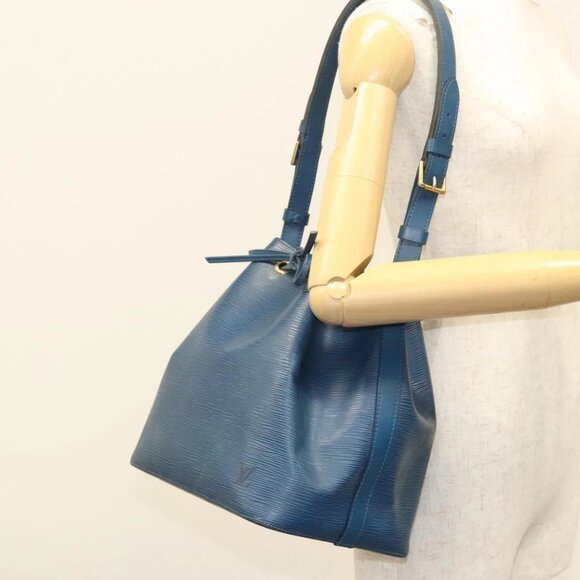 LOUIS VUITTON Epi Petit Noe Shoulder Bag Blue - Picture 1 of 16